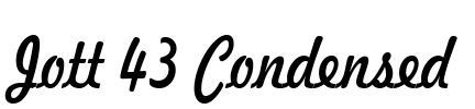 Jott 43 Condensed