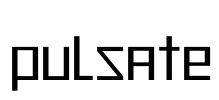 Pulsate Font Image