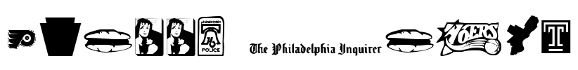Philly Dings Font Image