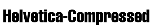 Helvetica-Compressed
