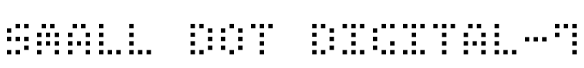 Small Dot Digital-7