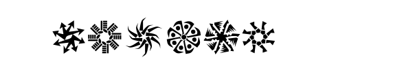 HexstarDEMO Font Image