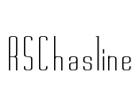 RSChasline Font Image