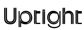 Uptight Font Image