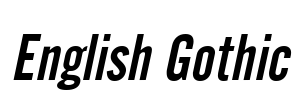 English Gothic