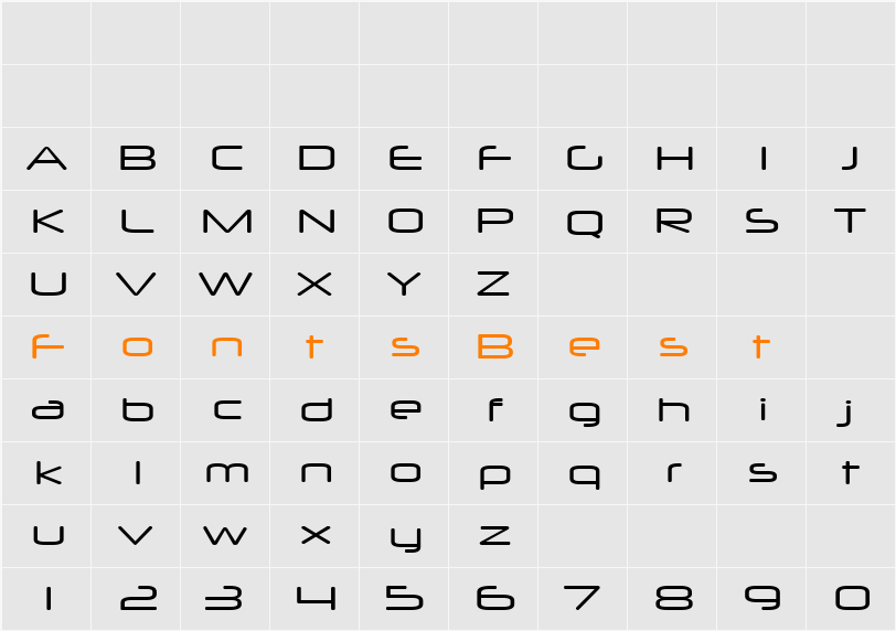 Neuropol X Xp Character Map