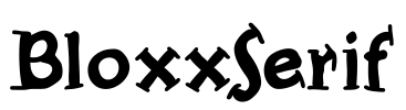 BloxxSerif Font Image