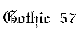 Gothic 57