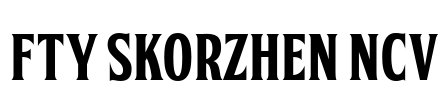 FTY SKORZHEN NCV Font Image