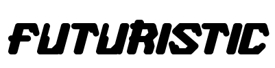 FUTURISTIC Font Image