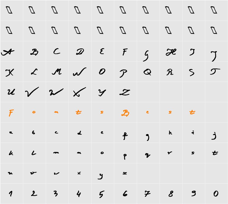 Jacek Zięba-Jasiński Character Map