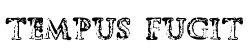 Tempus Fugit Font Image