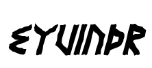 Eyvindr Font Image
