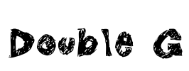 Double G Font Image