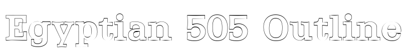 Egyptian 505 Outline