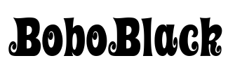 BoboBlack Font Image
