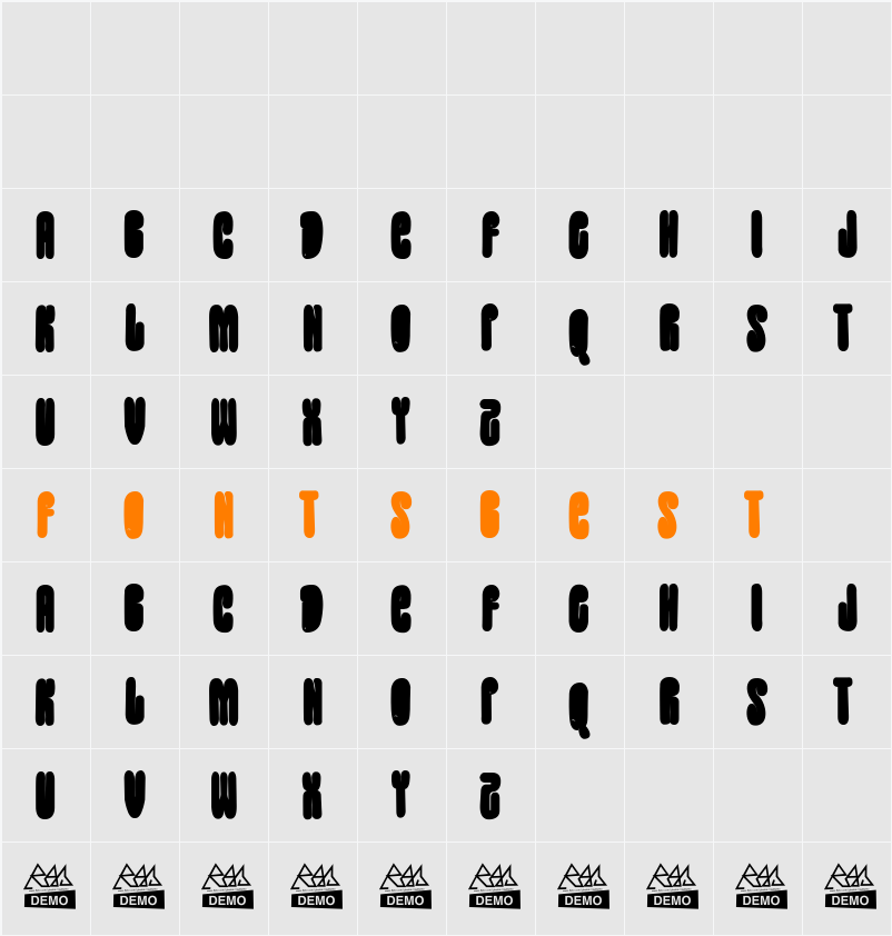 PLOP Character Map