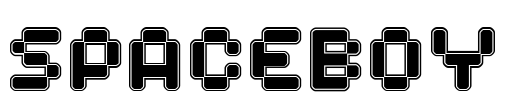 Spaceboy Font Image