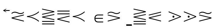 Quanta Pi One SSi Font Image