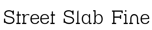 Street Slab Fine