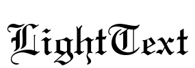 LightText