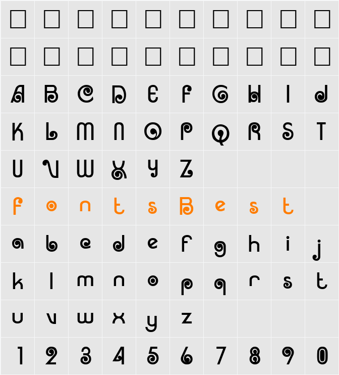 Rosita Character Map