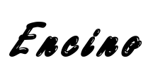 Encino Font Image
