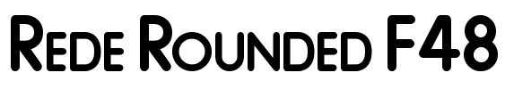 Rede Rounded F48