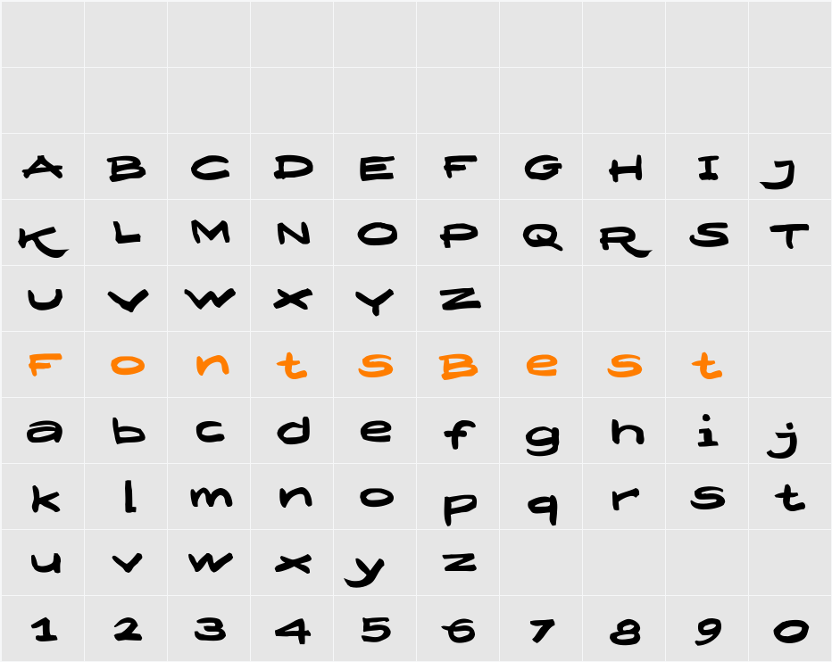 DesignerScript Plain Character Map