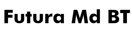 Futura Md BT