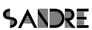 SANDRE Font Image