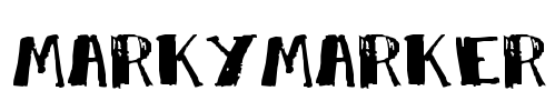 MarkyMarker Font Image