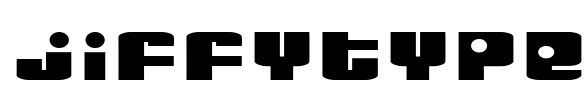 JiffyType Font Image