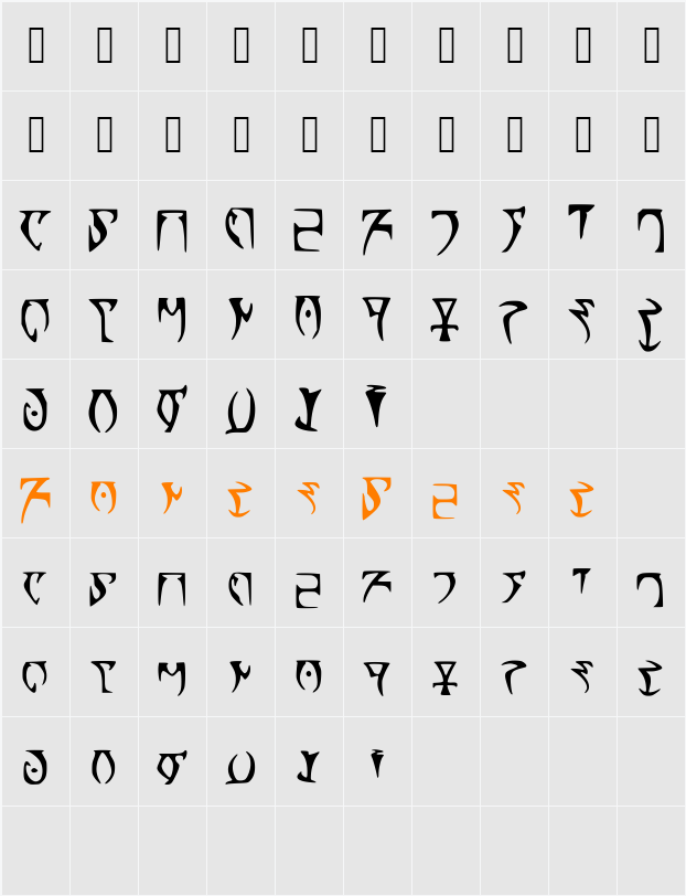 skyrim Character Map