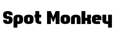 Spot Monkey Font Image