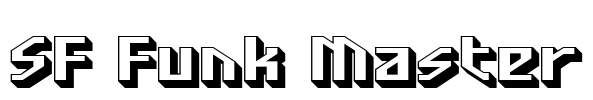 SF Funk Master Font Image