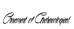 Ornament of Archaeological