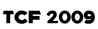 TCF 2009 Font Image