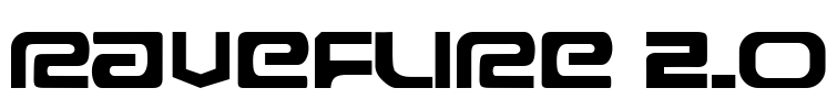 Raveflire 2.0 Font Image