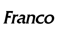 Franco Font Image
