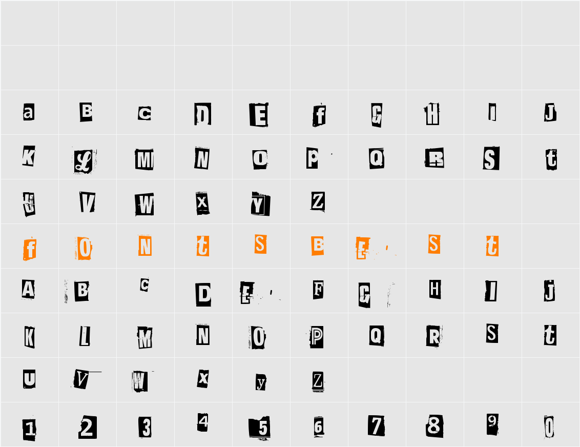 Postinkantaja Job Character Map