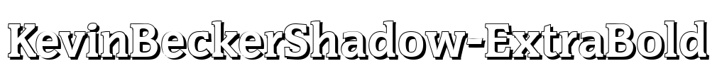 KevinBeckerShadow-ExtraBold
