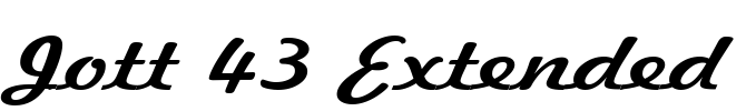 Jott 43 Extended