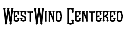 WestWind Centered Font Image