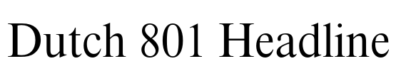 Dutch 801 Headline