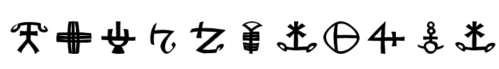 RudolfsBats Font Image