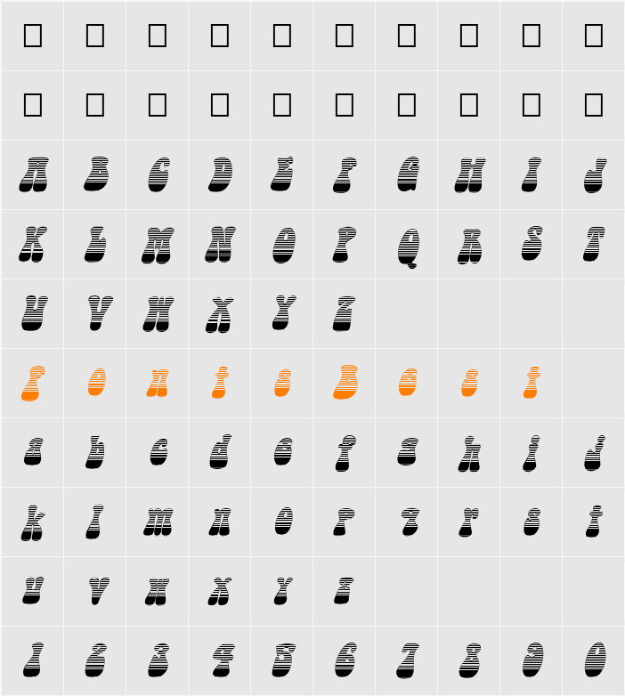 Sargoo Character Map