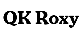 QK Roxy Font Image