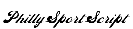 Philly Sport Script Font Image