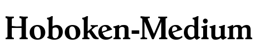 Hoboken-Medium